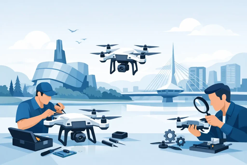 Drone Repair Service Near Me in Winnipeg