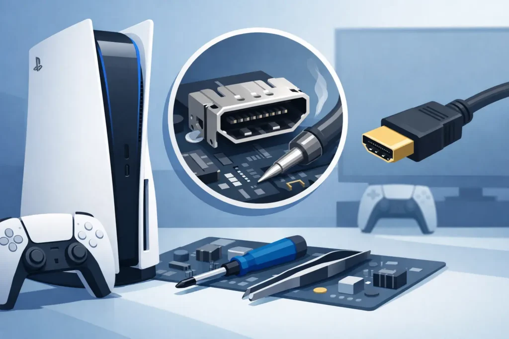 PS5 HDMI Port Repair: What to Expect
