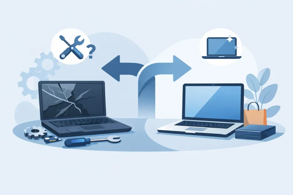 Repair or Replace Broken Laptop?