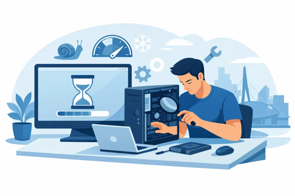 Slow Computer Fix Service in Winnipeg