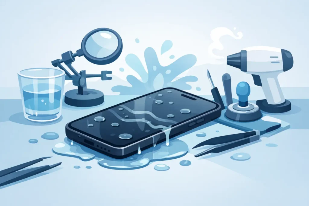 Water Damaged Phone Repair: What to Do Fast