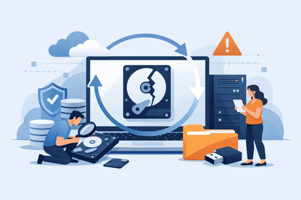 Data Recovery: What to Do First