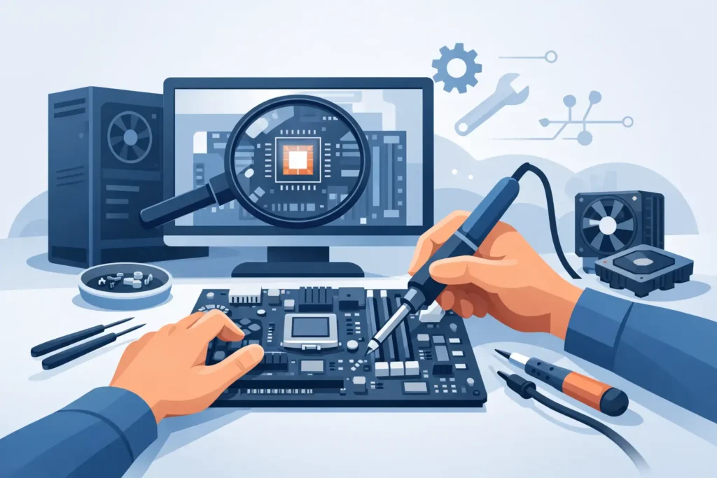 Desktop Motherboard Repair Service Guide